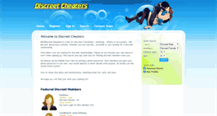 Desktop Screenshot of discreet-cheaters-dating-site.com